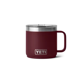 Yeti Rambler 14oz/414ml Stackable Mug 2.0 with Magslider Lid - Wild Vine Red