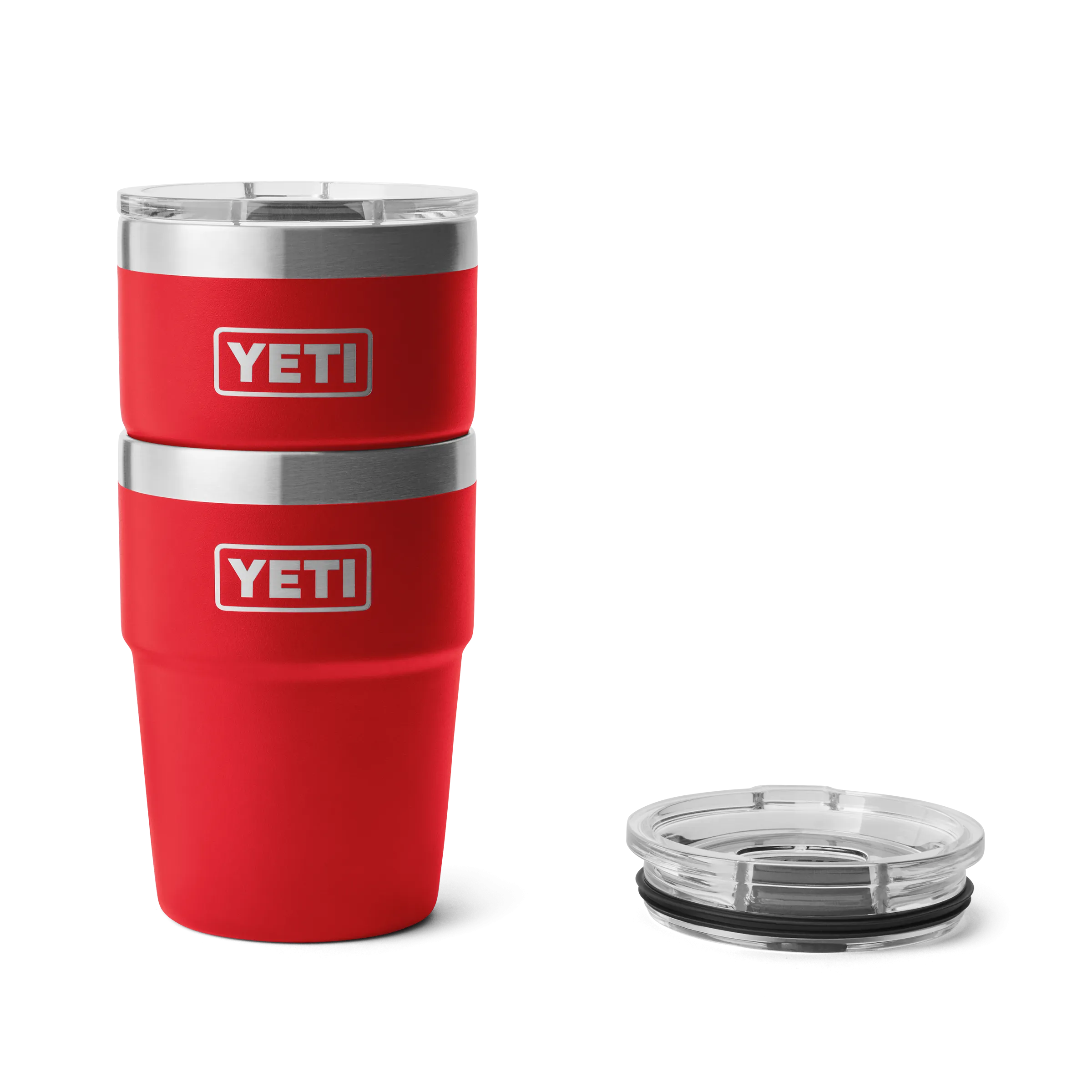 Yeti Rambler 16oz/473ml Stackable Cup - Rescue Red