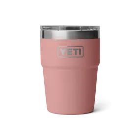 Yeti Rambler 16oz/473ml Stackable Cup - Sandstone Pink