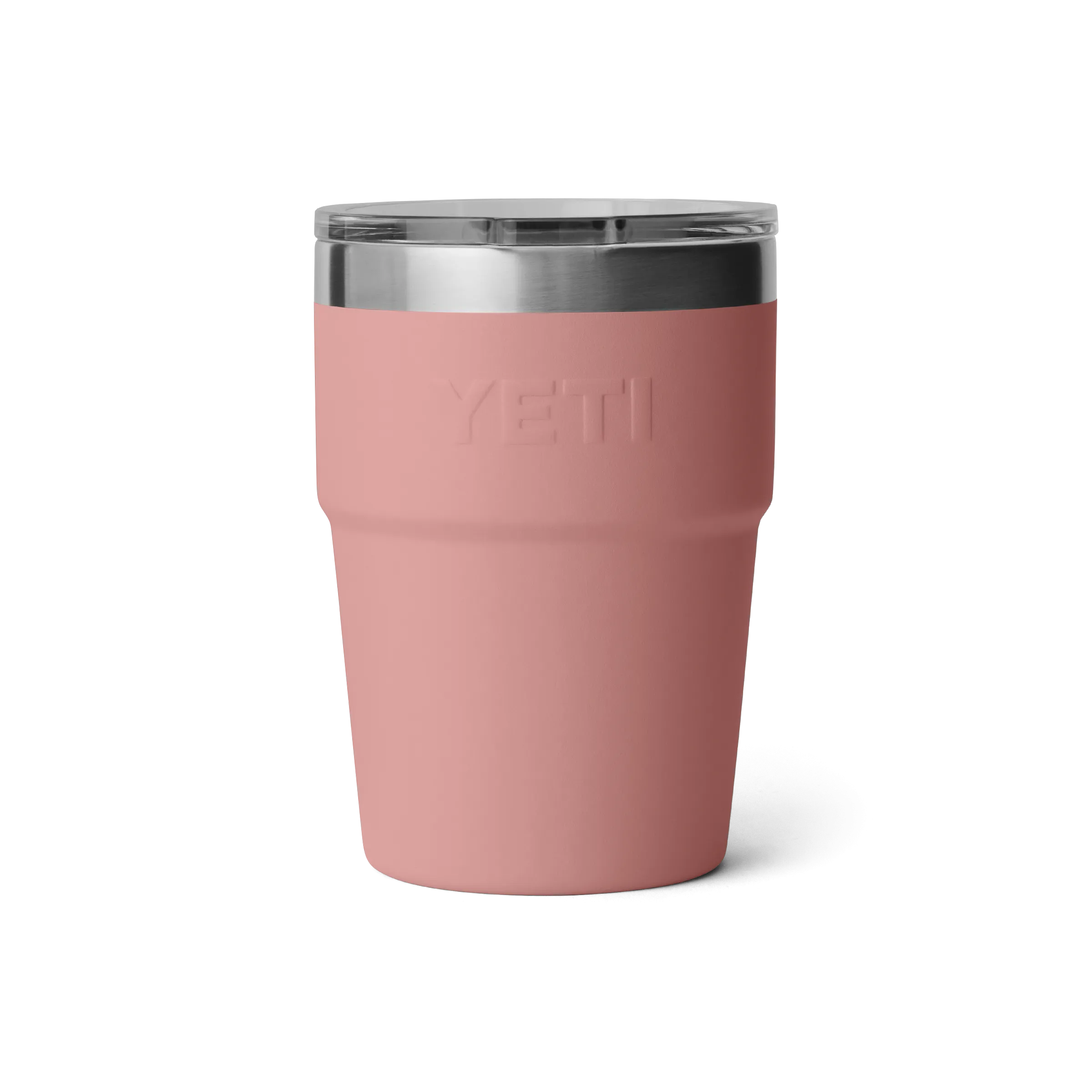 Yeti Rambler 16oz/473ml Stackable Cup - Sandstone Pink