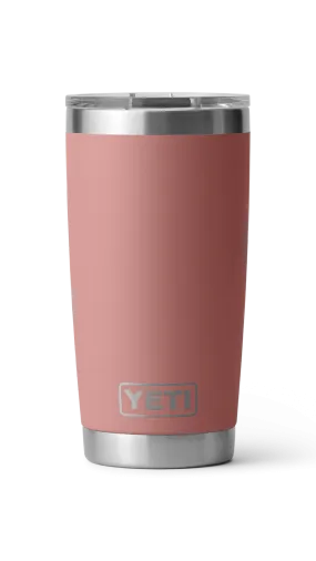 YETI Rambler Tumbler 20oz Sandstone Pink