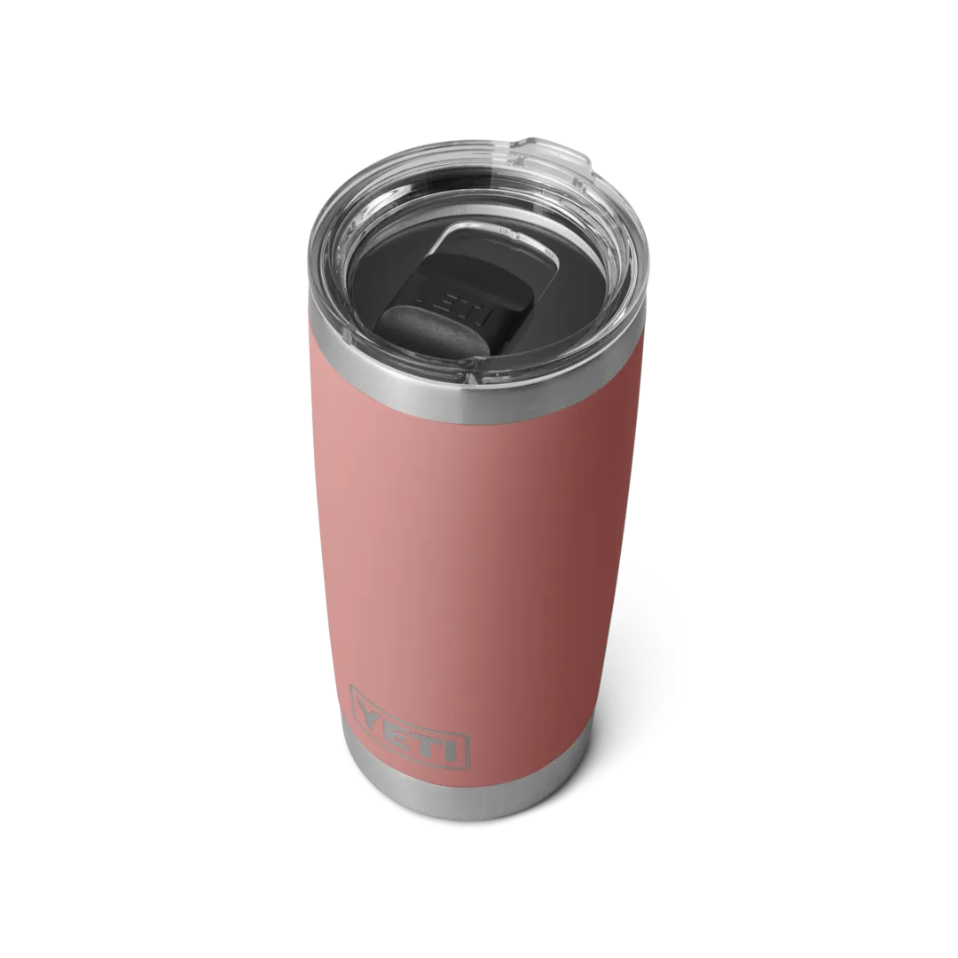 YETI Rambler Tumbler 20oz Sandstone Pink