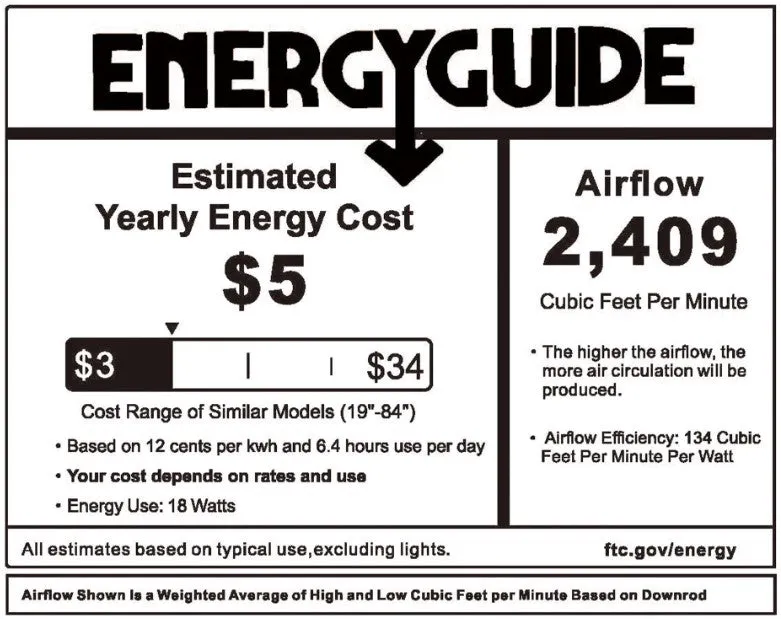 YORK 52 inch 3-Blade Smart Ceiling Fan with LED Light Kit & Remote Control- White/White (Gold Details)