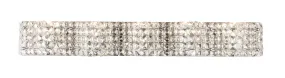 ZC121-LD7019C - Living District: Ollie 5 light Chrome and Clear Crystals wall sconce